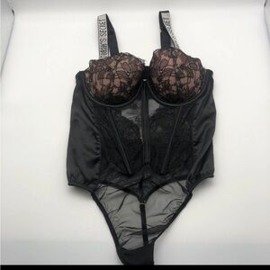 Victoria’s Secret Lace/Black Satin /Pink Lingerie￼ Size S Or XS?